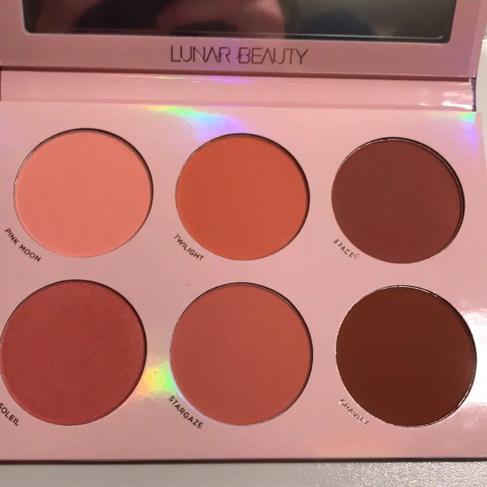 LUNAR BEAUTY Moon Prism Blush Cheek Palette NEW